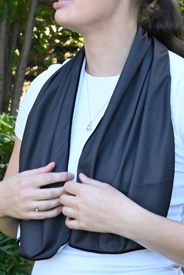 Cooling Towel - Charcoal Grey - Wildlyready
