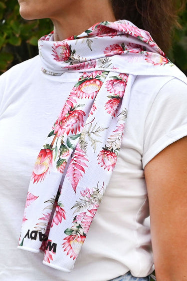 Cooling Towel - Protea White - Wildlyready