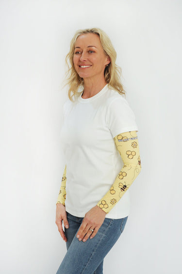 Cycling Protection Sleeves - Bees - Wildlyready