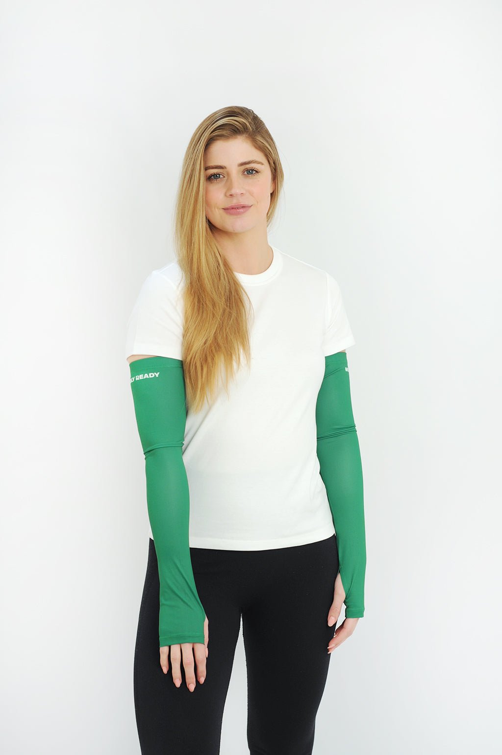 Cycling Protection Sleeves - Green - Wildlyready