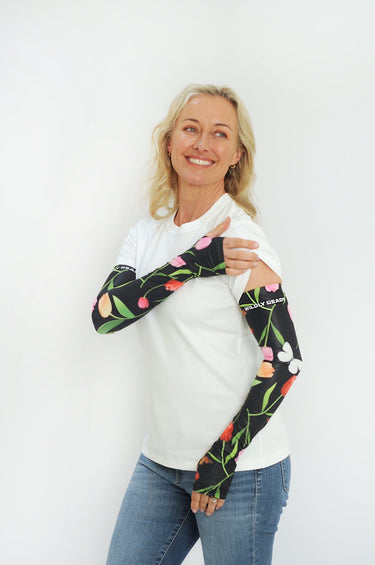 Driving Protection Sleeves - Tulip Black - Wildlyready