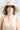 The Seabreeze Wide Brim Linen-Cotton Hat UPF50+ - Beige