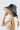 The Seabreeze Wide Brim Linen-Cotton Hat UPF50+  Black