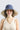 The Mariner Ultra Wide Brim Hat UPF50+  Navy Blue Cream