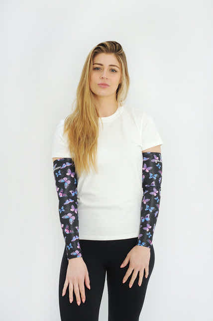 Cycling Protection Sleeves - Butterfly - Wildlyready