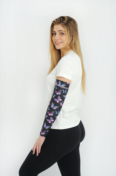 Cycling Protection Sleeves - Butterfly - Wildlyready