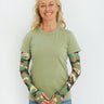 Cycling Protection Sleeves - Camouflage Green - Wildlyready