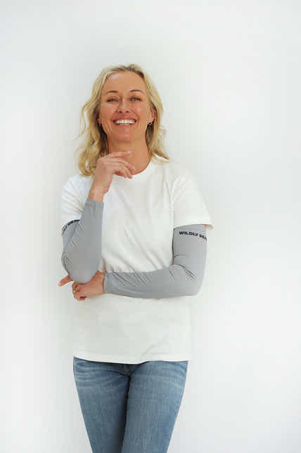 Cycling Protection Sleeves - Grey - Wildlyready