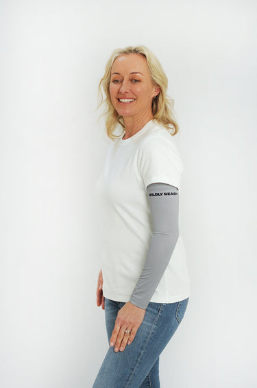 Cycling Protection Sleeves - Grey - Wildlyready