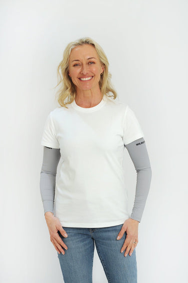Cycling Protection Sleeves - Grey - Wildlyready