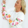 Cycling Protection Sleeves - Zinnia White - Wildlyready