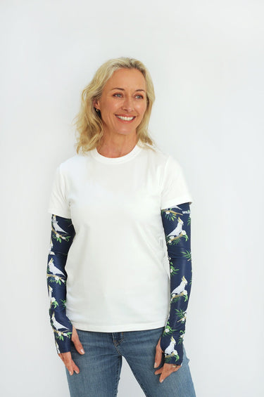 Driving Protection Sleeves - Cockatoo Blue - Wildlyready