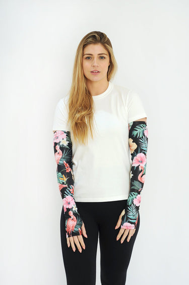 Driving Protection Sleeves - Flamingo Black - Wildlyready