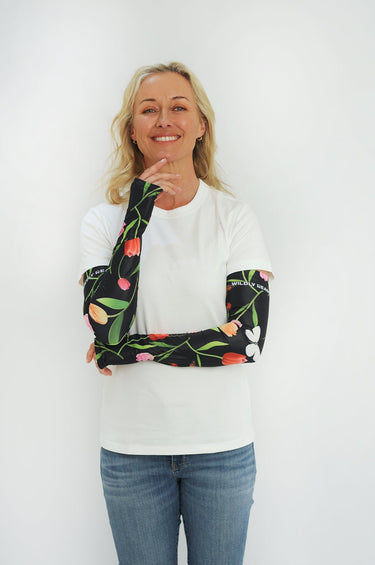 Driving Protection Sleeves - Tulip Black - Wildlyready