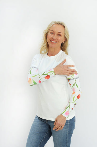 Driving Protection Sleeves - Tulip White - Wildlyready