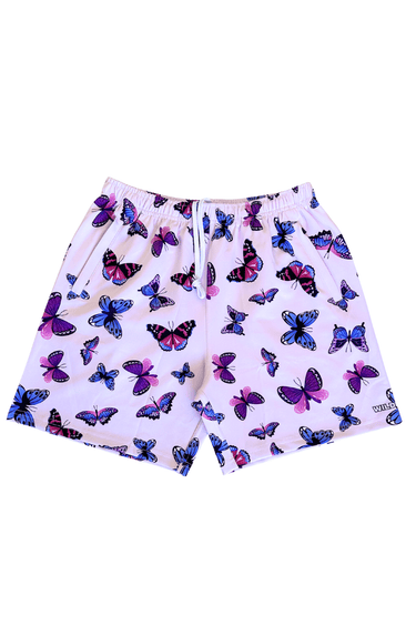 Everyday Outdoor Longline Shorts - Butterfly Pink - Wildlyready