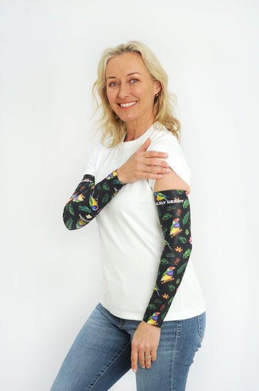 Gardening Protection Sleeves - Finch Black - Wildlyready