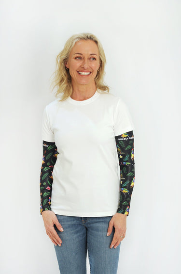 Gardening Protection Sleeves - Finch Black - Wildlyready