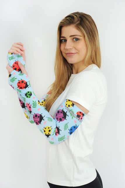 Gardening Protection Sleeves - Ladybird Blue - Wildlyready