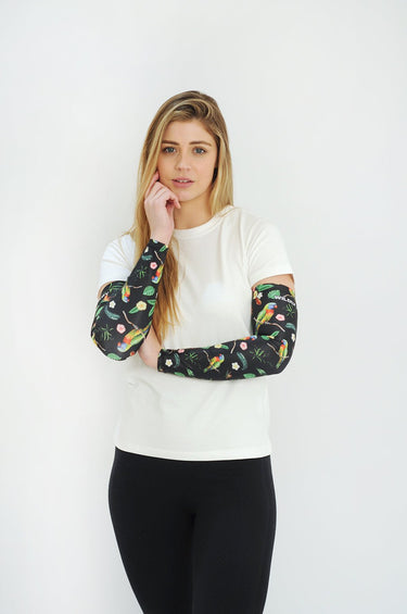 Gardening Protection Sleeves - Lorikeet Black - Wildlyready
