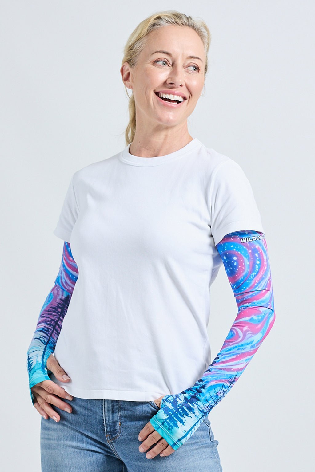 Gardening Protection Sleeves - Night Sky Blue - Wildlyready