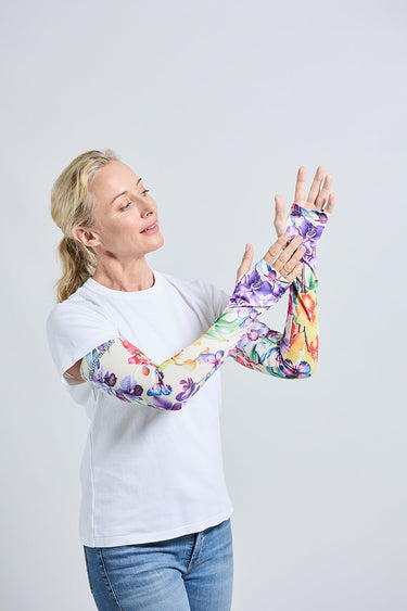 Gardening Protection Sleeves - Orchid Cream - Wildlyready