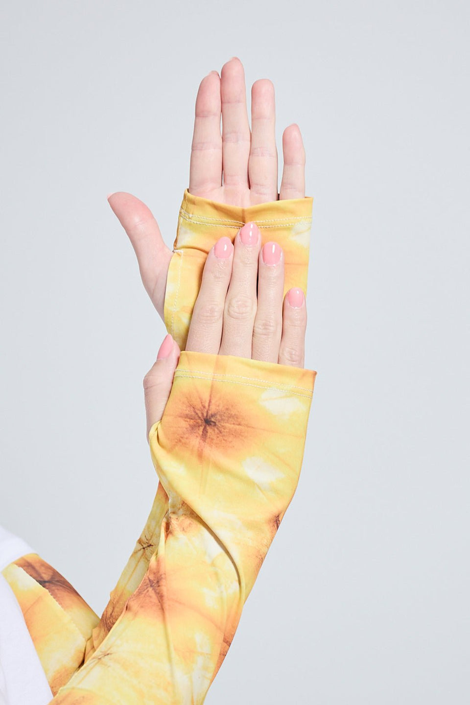 Gardening Protection Sleeves - Yellow Tye-Dye - Wildly Ready